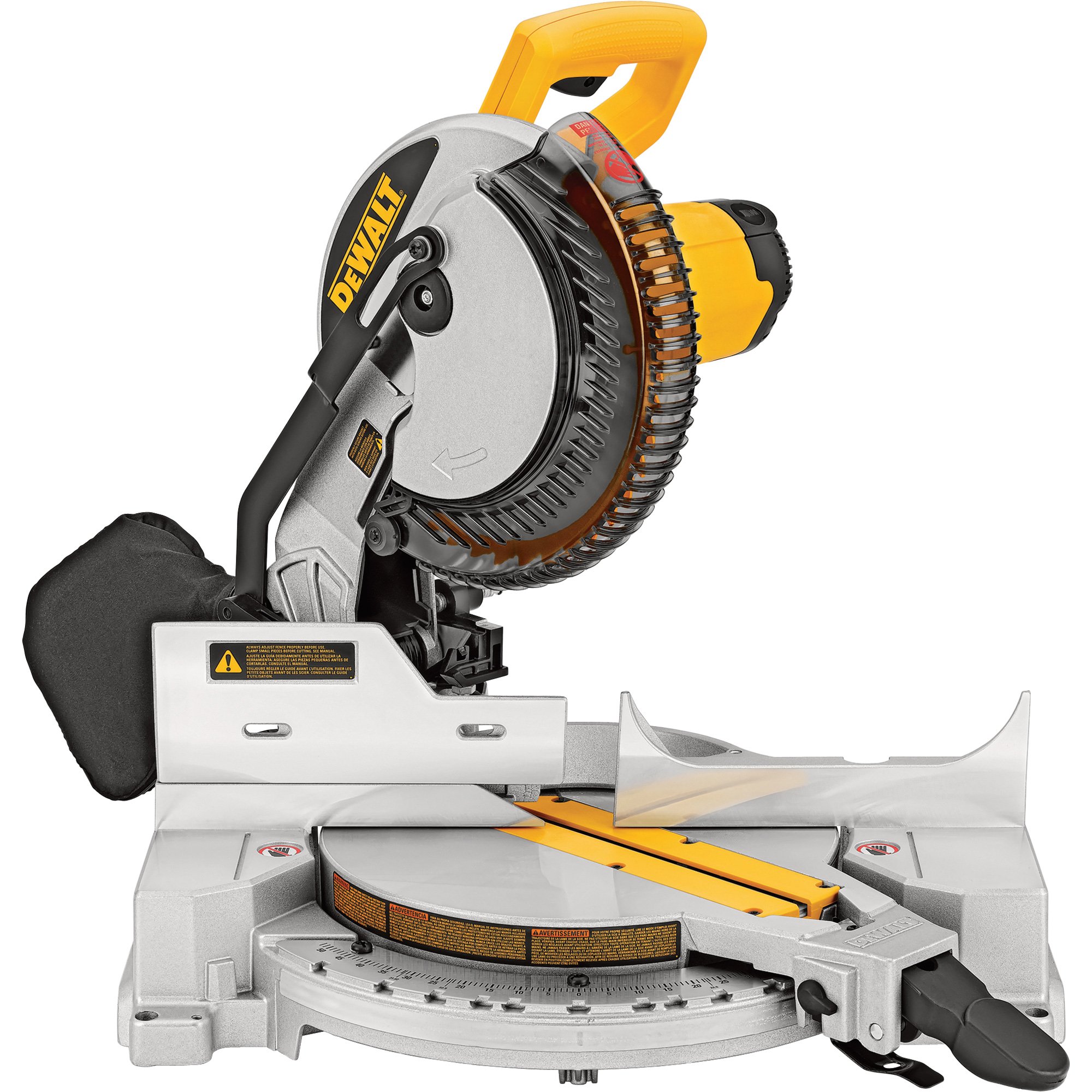DEWALT Heavy-Duty Single-Bevel Compound Miter Saw — 10in., Model# DW713